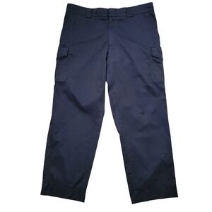 Blauer Navy Blue‎ Cargo Pants Work Utility Pockets 3XDRY 42R Uniform 42x32
